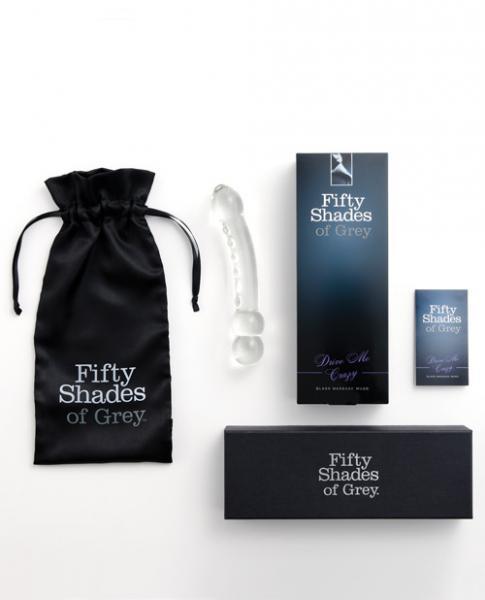 Fifty Shades of Grey Drive Me Crazy Glass Massage Wand - OmniPleasures