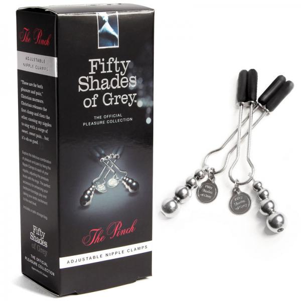 Fifty Shades The Pinch Nipple Clamps - OmniPleasures