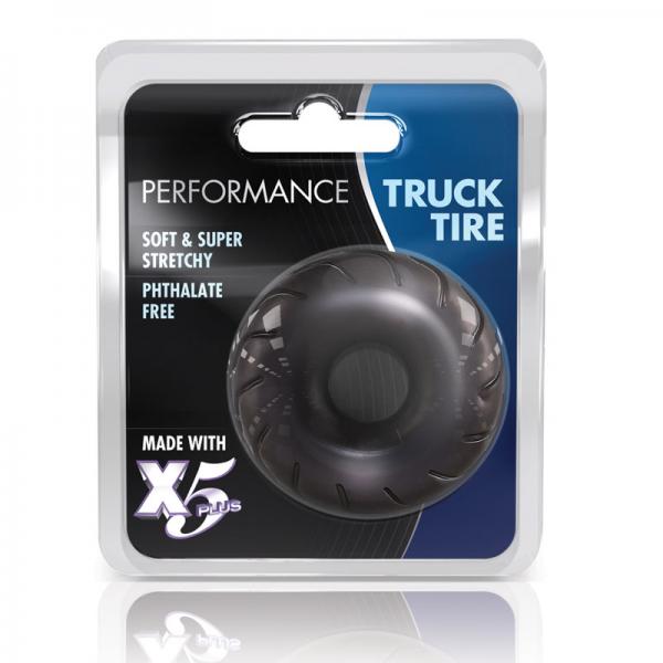 Truck Tire Extreme C Ring Black - OmniPleasures