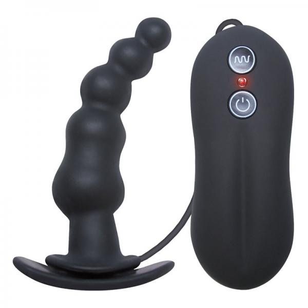 Tinglers Vibrating Butt Plug 1 Black - OmniPleasures