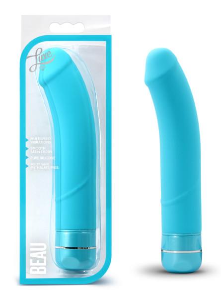 Beau Silicone G-Spot Vibe Blue - OmniPleasures