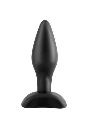 Anal Fantasy Mini Silicone Plug Black - OmniPleasures