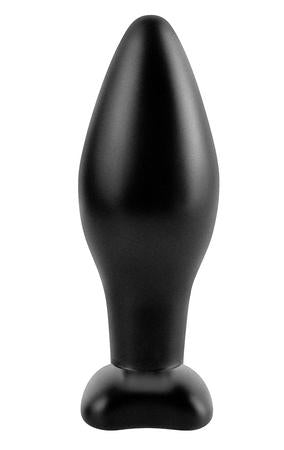 Anal Fantasy Medium Silicone Plug Black - OmniPleasures