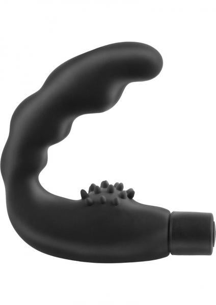 Anal Fantasy Vibrating Reach Around Probe Black - OmniPleasures