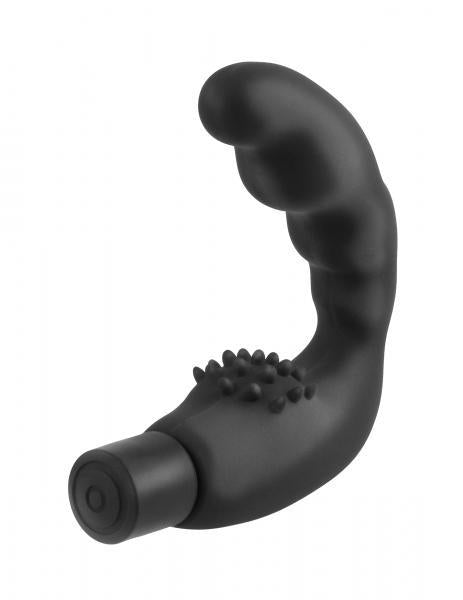 Anal Fantasy Vibrating Reach Around Probe Black - OmniPleasures