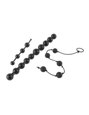 Anal Fantasy Beginners Bead Kit Black - OmniPleasures