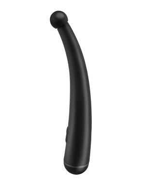 Anal Fantasy Vibrating Curve Probe Black - OmniPleasures