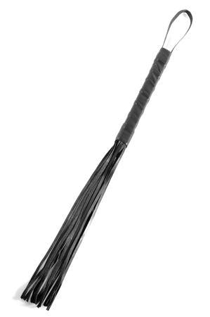 Fetish Fantasy First Time Flogger Black 20 Inches - OmniPleasures