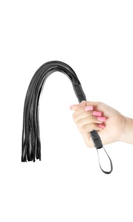 Fetish Fantasy First Time Flogger Black 20 Inches - OmniPleasures