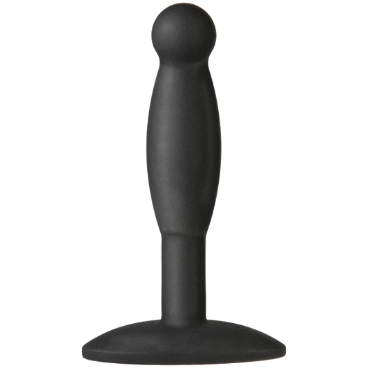 Platinum Premium Silicone The Minis Smooth Medium Black - OmniPleasures