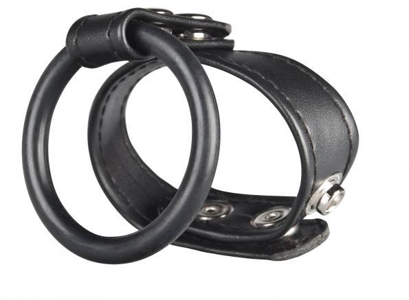 C & B Gear Dual Stamina Ring Black - OmniPleasures