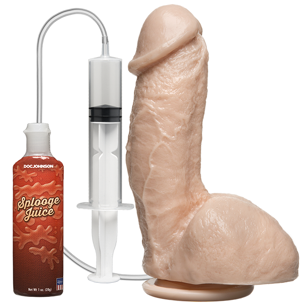 The Amazing Squirting Realistic Cock Beige - OmniPleasures