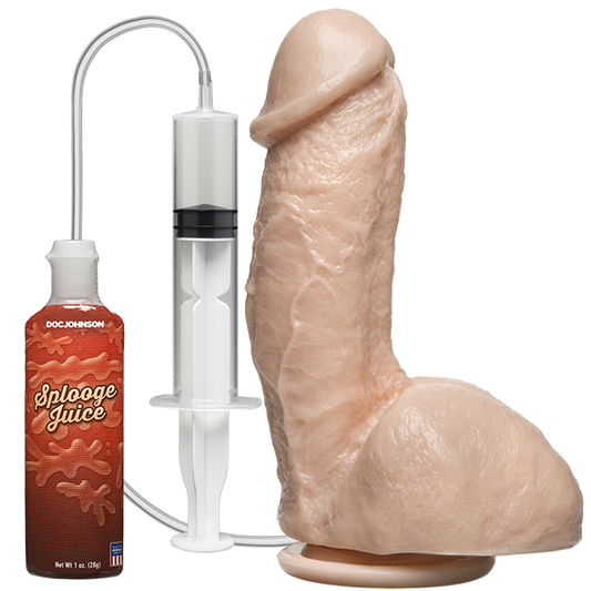 The Amazing Squirting Realistic Cock Beige - OmniPleasures