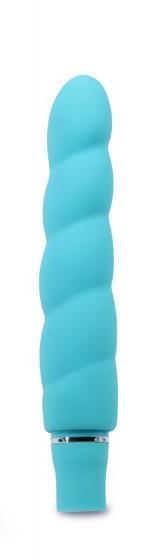 Anastasia Silicone 10 Speed Vibe - Aqua - OmniPleasures