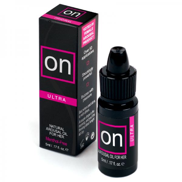 On Natural Arousal Oil For Her Ultra 5ml Bottle - OmniPleasures