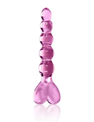 Icicles No 43 Pink Glass Beaded Massager - OmniPleasures