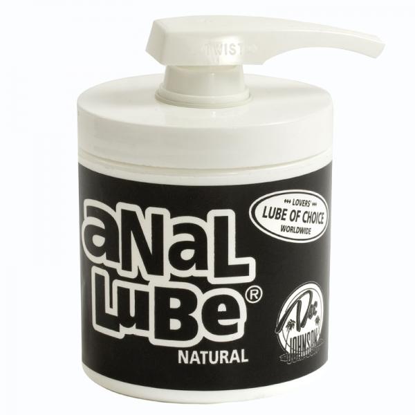 Anal Glide Natural Lubricant 4.5oz Pump - OmniPleasures