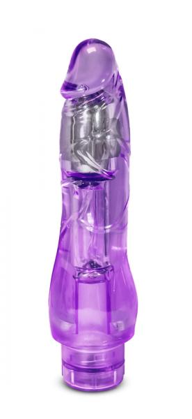 Fantasy Vibe 8.5 inches Vibrating Dildo Purple - OmniPleasures