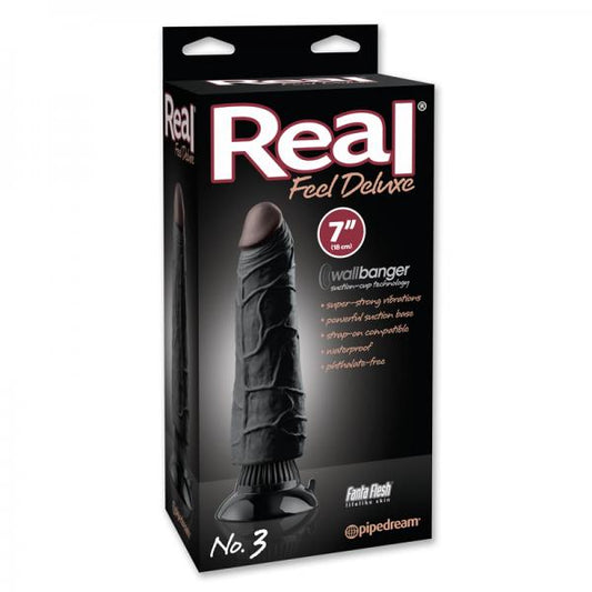 Real Feel Deluxe # 3 - Black - OmniPleasures