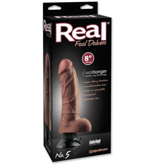 Real Feel Deluxe # 5 - Brown - OmniPleasures