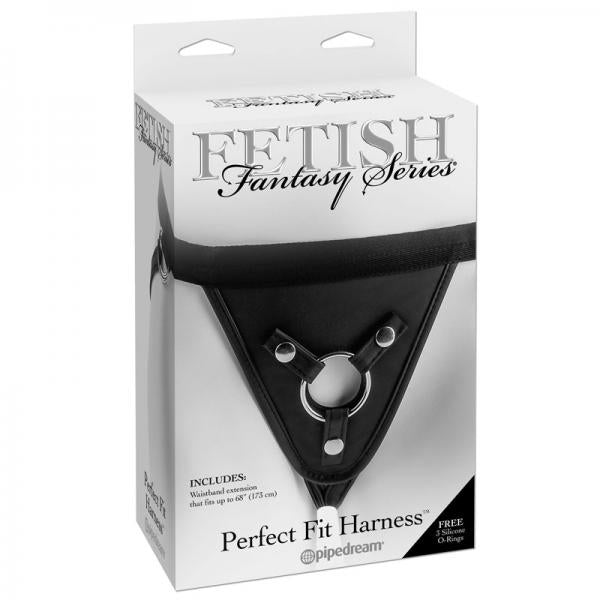 Perfect Fit Harness Black - OmniPleasures