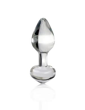 Icicles No. 44 Clear Butt Plug - OmniPleasures