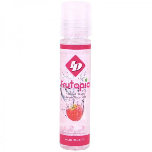 ID Frutopia Raspberry Flavored Lubricant 1oz Bottle - OmniPleasures