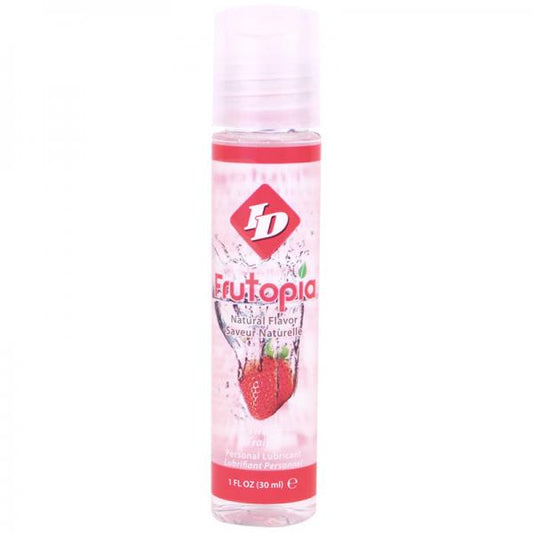 Id Frutopia Strawberry Flavored Lubricant 1 Fl Oz Pocket Bottle - OmniPleasures