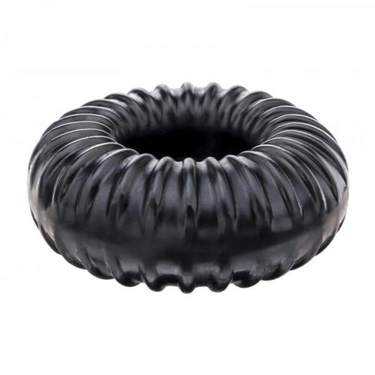 Ribbed Ring - Black - OmniPleasures