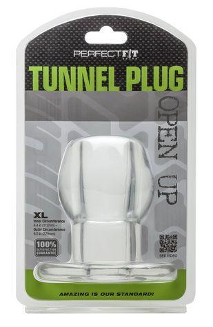 Tunnel Plug XL Clear - OmniPleasures