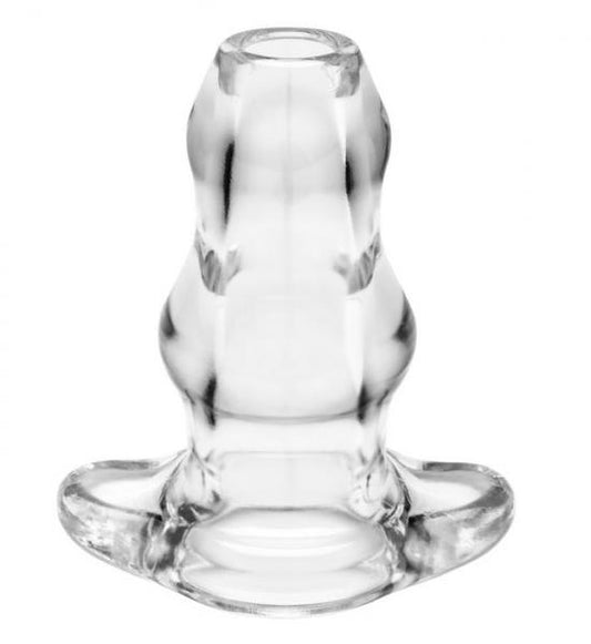 Double Tunnel Plug Medium Clear - OmniPleasures