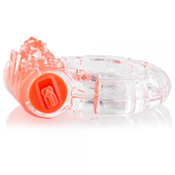 Color Pop Quickie Plus Screaming O Vibrating Orange Ring - OmniPleasures