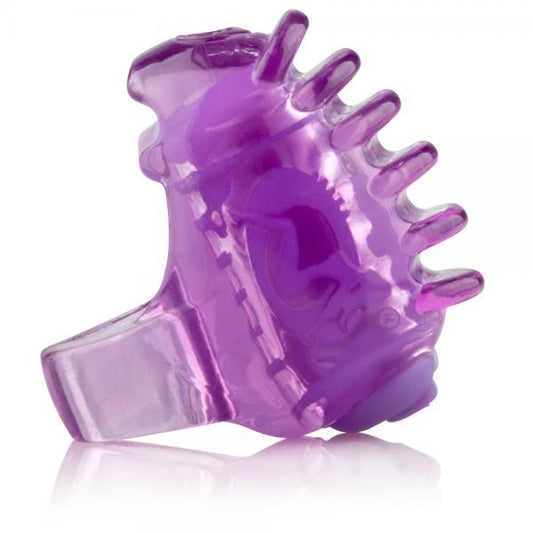 Fingo Tips Purple Fingertip Vibrator- Purple - OmniPleasures