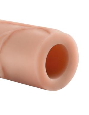 Fantasy X-tension Mega 1 inch Extension Beige - OmniPleasures