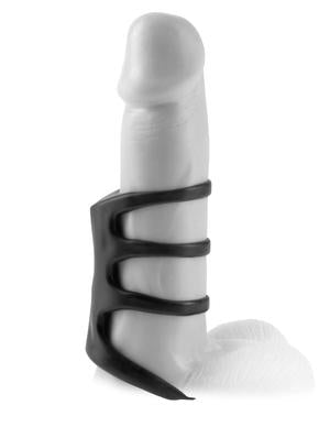 Fantasy X-Tensions Vibrating Power Cage Black - OmniPleasures