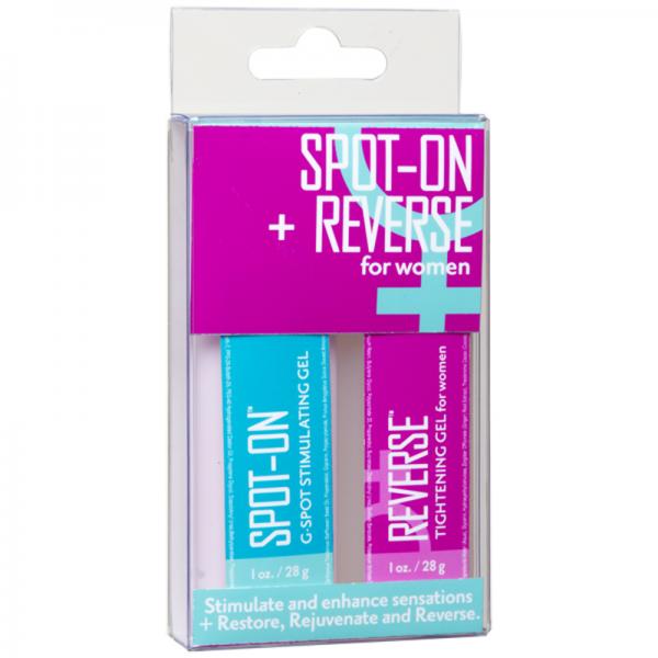 Spot On + Reverse For Women 2 Pack 1oz Bottles - OmniPleasures