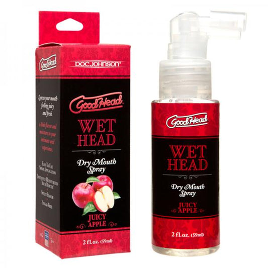 Goodhead - Wet Head - Dry Mouth Spray - Juicy Apple 2 Fl Oz - OmniPleasures