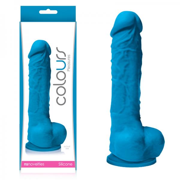 Colours Pleasures Dong 5 inches Blue Dildo - OmniPleasures