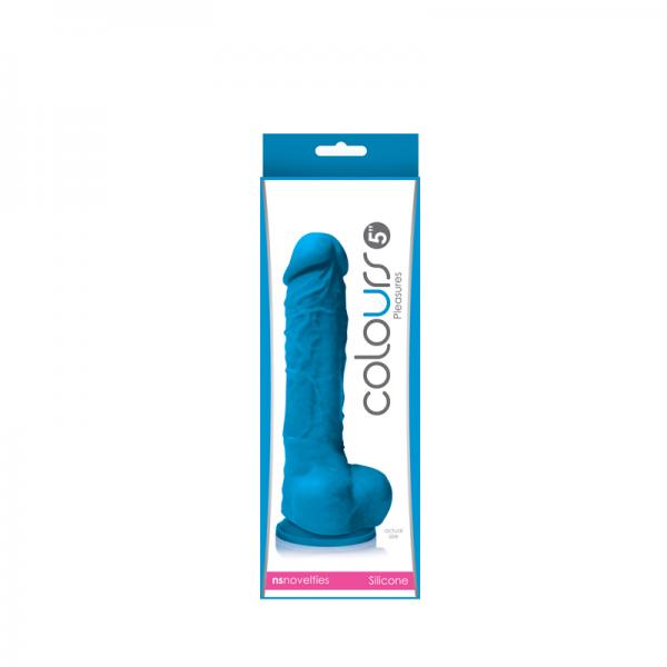 Colours Pleasures Dong 5 inches Blue Dildo - OmniPleasures