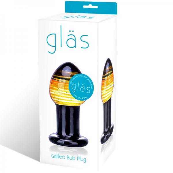 Glas Galileo Glass Butt Plug - OmniPleasures