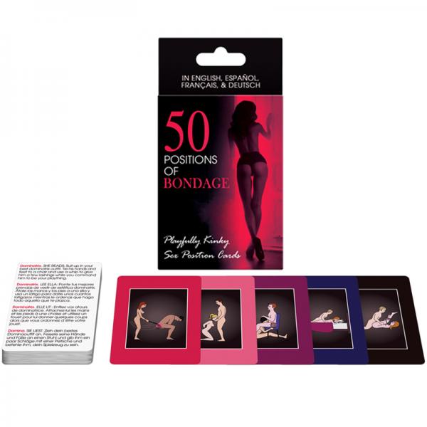 50 Positions Of Bondage Card Game - OmniPleasures