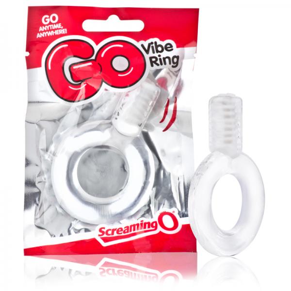 Screaming O Go Vibe Ring Clear - OmniPleasures