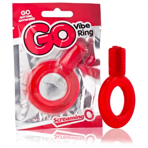 Screaming O Go Vibe Ring Red - OmniPleasures