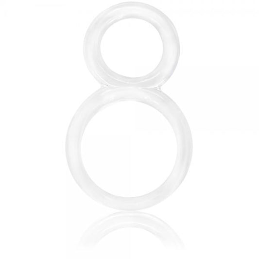 Ofinity Double Erection Ring - Clear - OmniPleasures