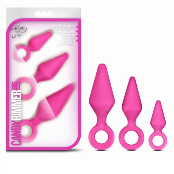 Candy Rimmer Kit Butt Plug Fuchsia Pink - OmniPleasures