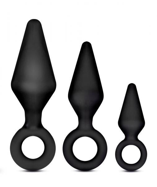 Candy Rimmer Kit Black Butt Plugs - OmniPleasures