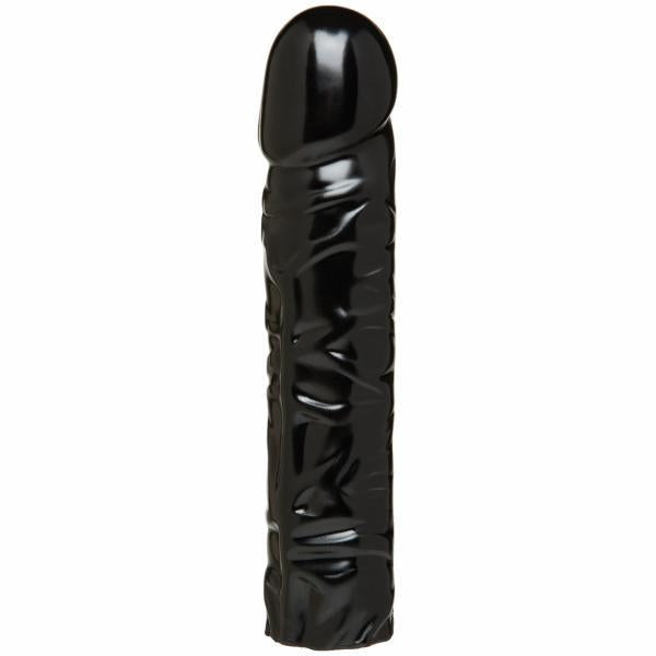 Vac-U-Lock 8in CodeBlack Classic Dong - Black - OmniPleasures