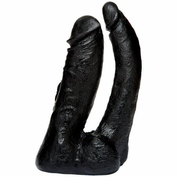 Vac-U-Lock Code Black Double Penetrator - OmniPleasures