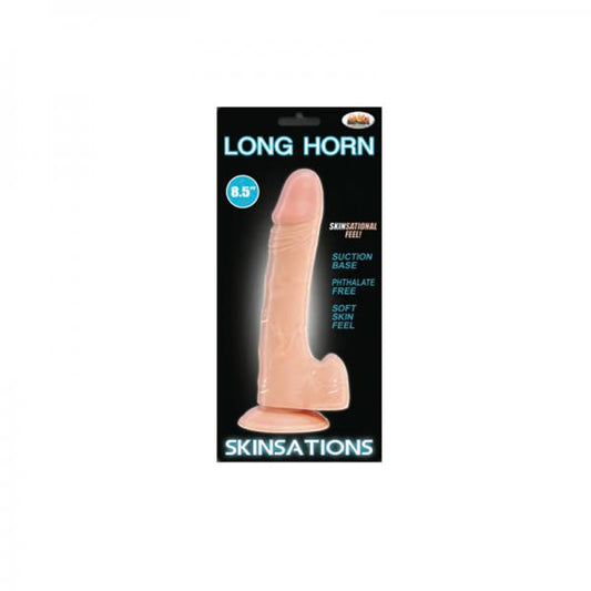 Skinsations Long Horn Dildo - OmniPleasures