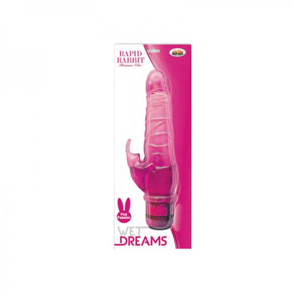 Rapid Rabbit Pink Passion Vibrator - OmniPleasures